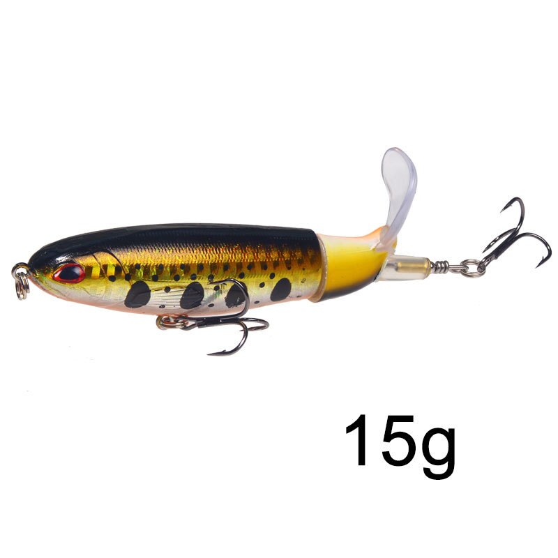 Isca Artificial Plopper Rotação na Cauda