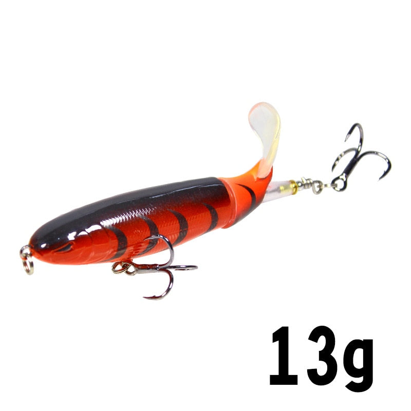 Isca Artificial Plopper Rotação na Cauda