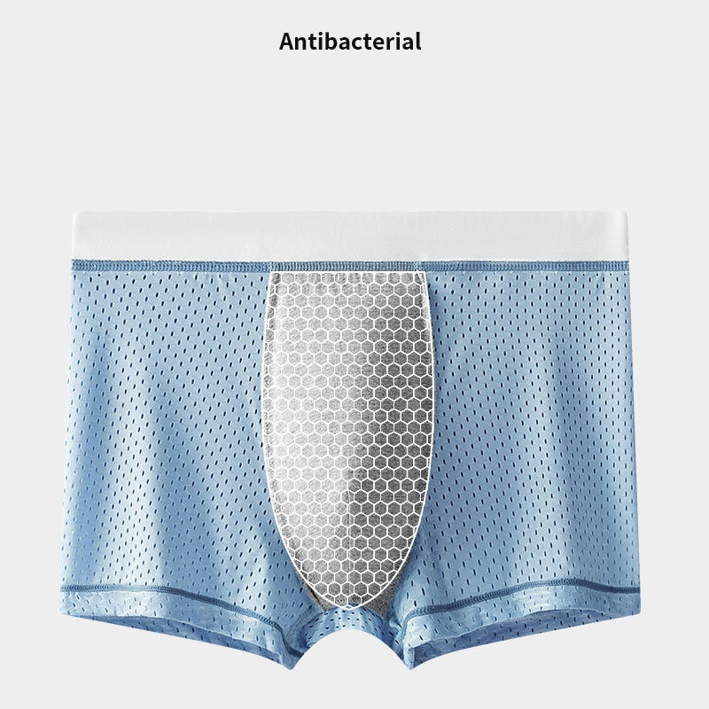 Cueca Boxer Masculina Antibacteriana Pct 04 unidades