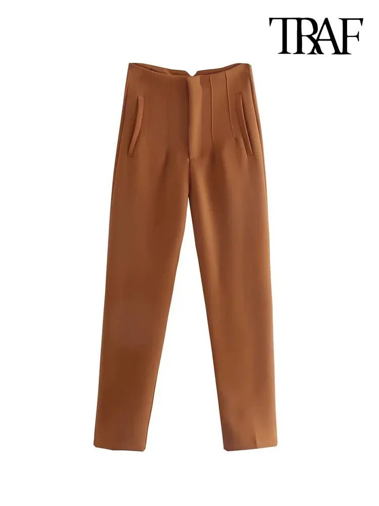 Calça Vintage de Cintura Alta