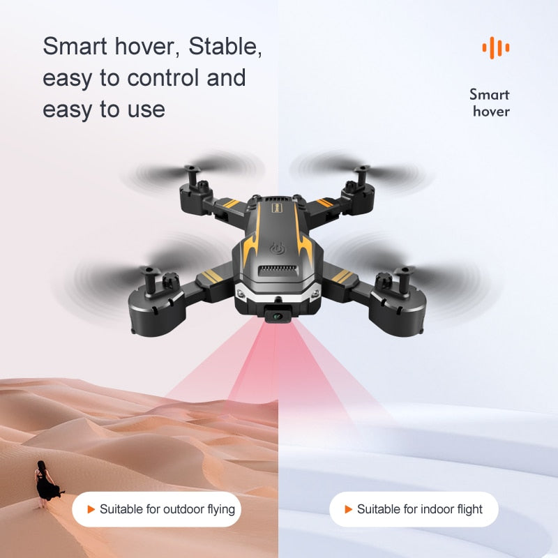 Drone 5g 8k Câmera HD, GPS, Quatro Lados, Evitar Obstáculos, WiFi Profissional