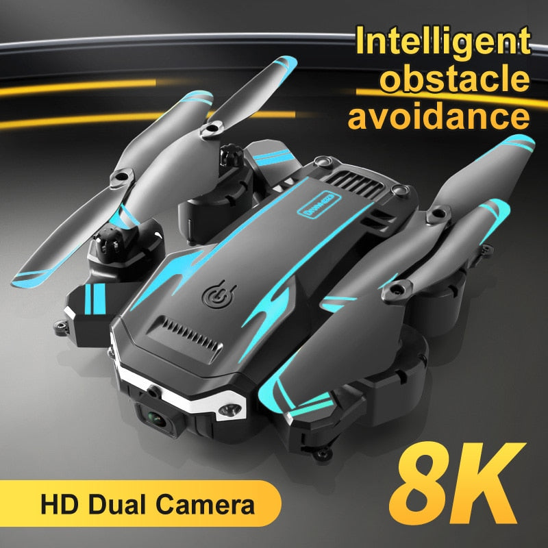 Drone 5g 8k Câmera HD, GPS, Quatro Lados, Evitar Obstáculos, WiFi Profissional