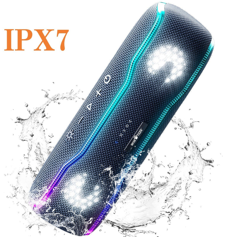 Caixa de Som Alto-falante Bluetooth ao Ar livre IPX7 à Prova D' Água 25W